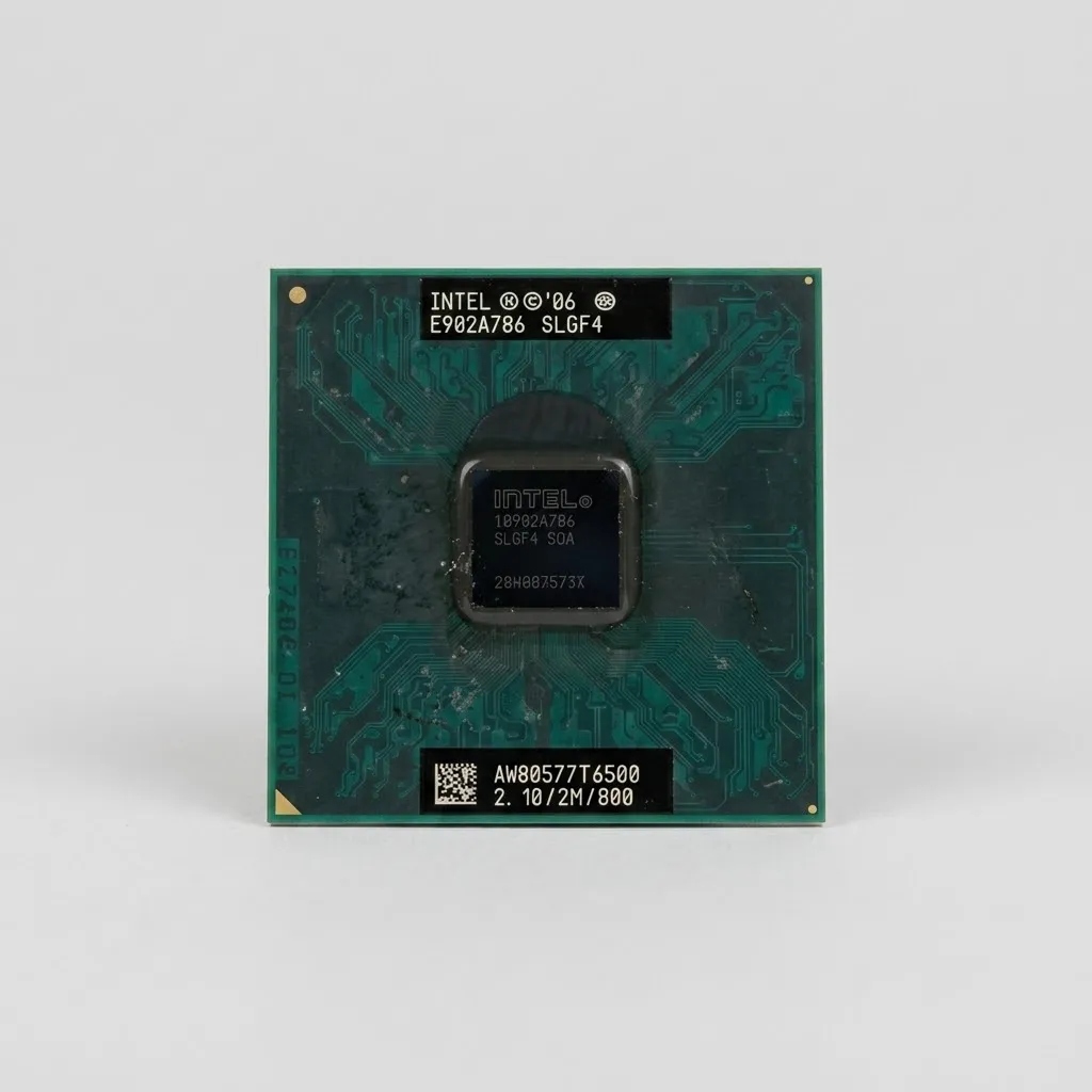 Procesador Intel Core 2 Duo T6500 2.10 GHz (AW80577T6500) – Excelente Estado (Despiece Original)